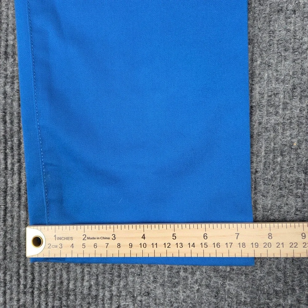 Levi Strauss & Co Mens Chino Pants Cobalt Blue Twill W34 L32 Straight Leg
